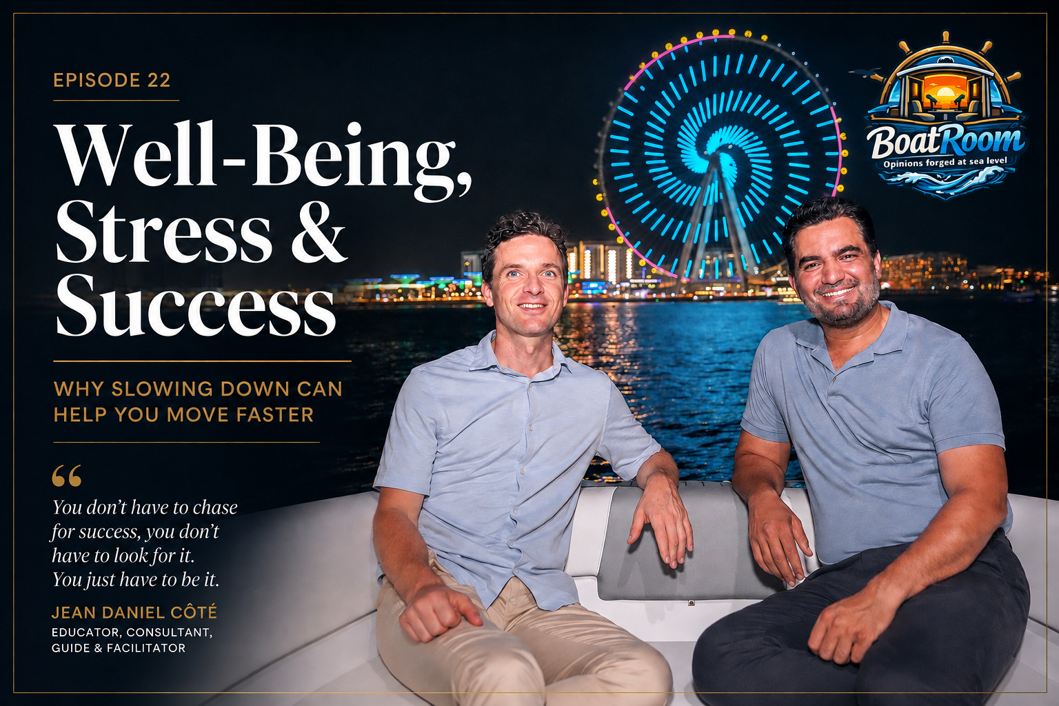 Well-Being, Stress and Success: Why Slowing Down Can Help You Move Faster